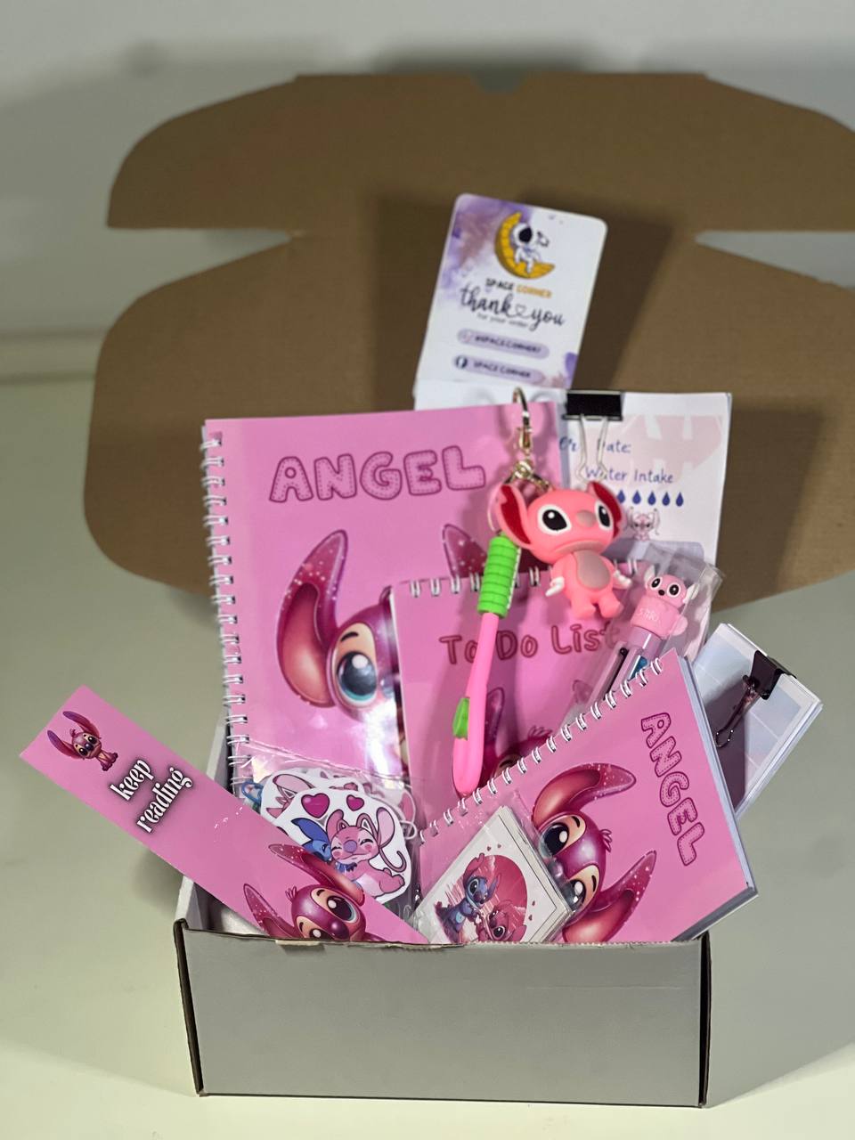 box stitch- rose angel - 10 piece